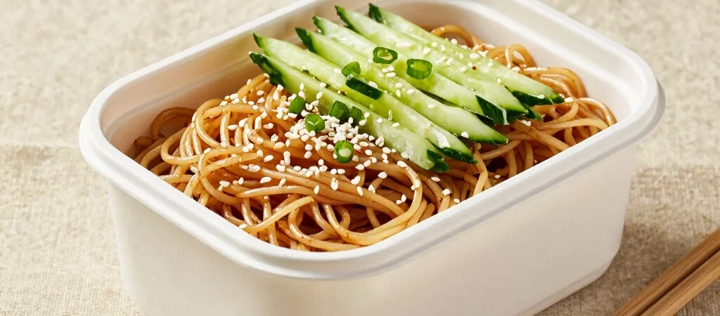Sesame Noodles That Travel Well